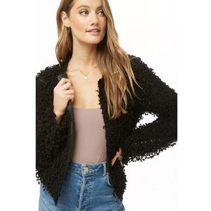 Shaggy Open-Front Jacket - NWT!